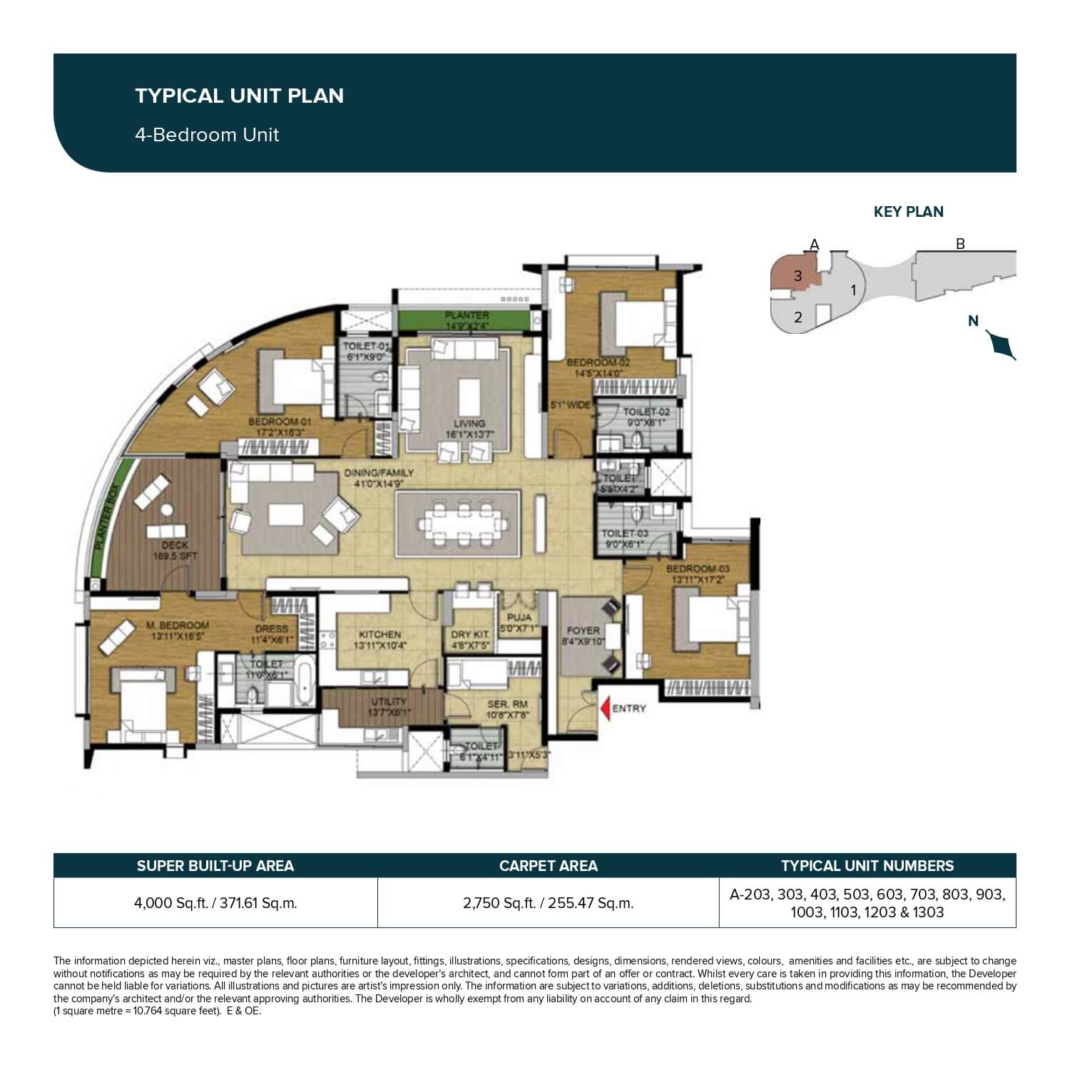 Brigade Caladium Floor Plans (1)